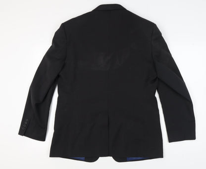 Mens UK Size 42 Marks and Spencer Regular Black Suit Jacket