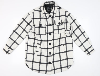 Womens UK Size M Me Jane White Basic Jacket