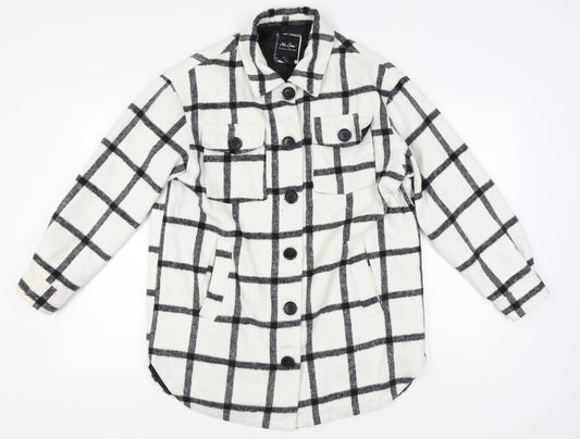 Womens UK Size M Me Jane White Basic Jacket