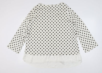 Womens UK Size 24 Marks and Spencer Black Basic Blouse