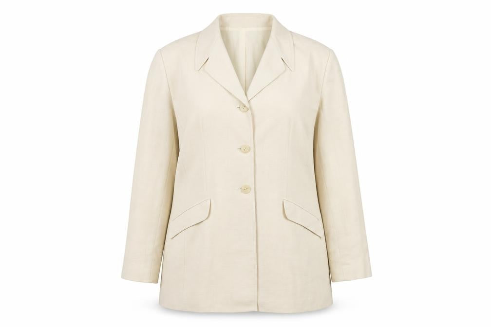 Womens UK Size 18 Viyella Regular Beige Blazer