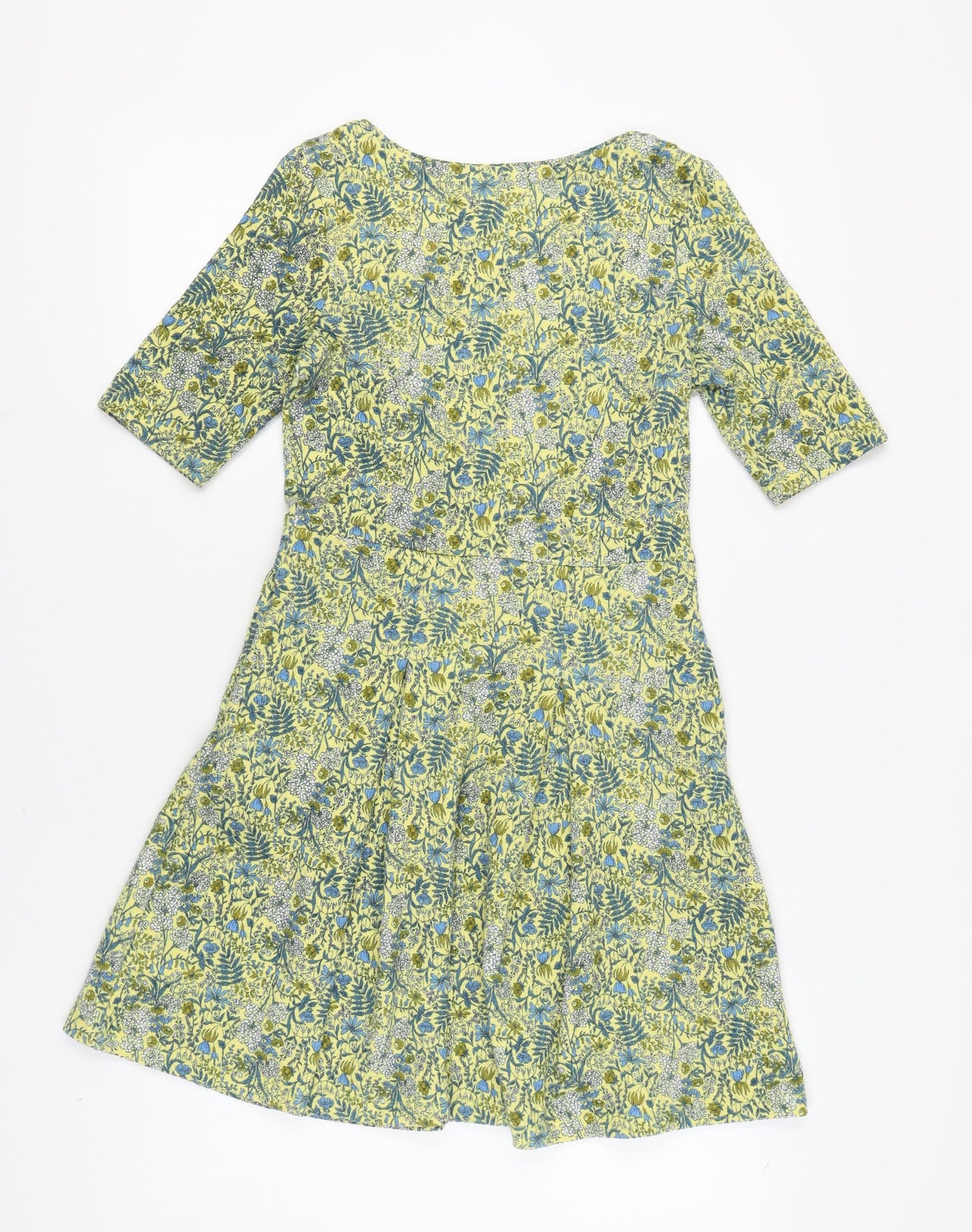 Next Women's Multicoloured Floral Dress Size 8