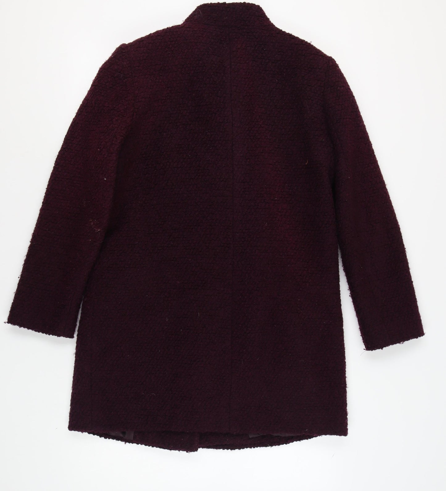 Womens UK Size 14 The Collection Purple Basic Coat