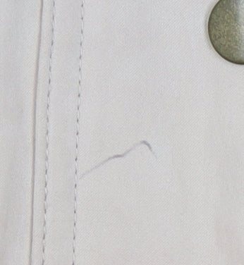 Daxon Women's Beige Parka Coat Size 14 Hooded Casual