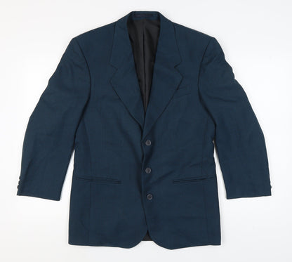 Burton Men's Blue Blazer 38R Jacket Formal