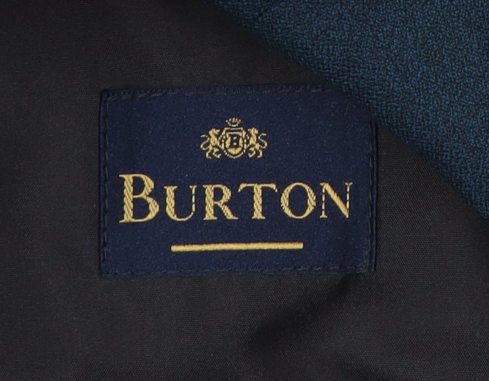 Burton Men's Blue Blazer 38R Jacket Formal