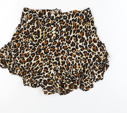 V by Very Women’s Multicoloured Leopard Shorts
