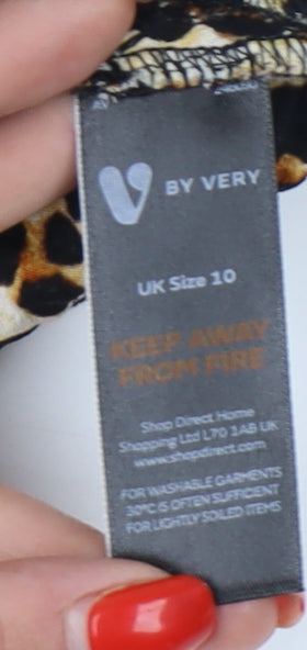 V by Very Women’s Multicoloured Leopard Shorts