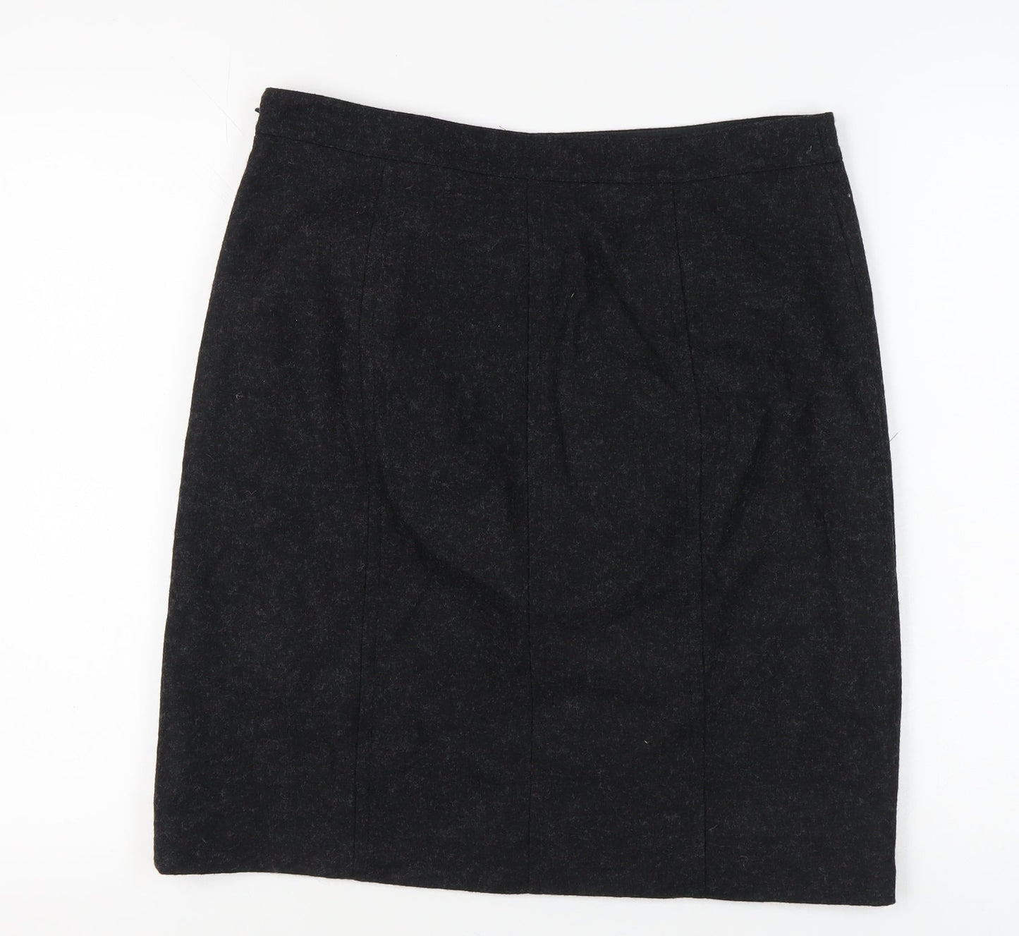 Hobbs Women Black Pencil Skirt - Size 16