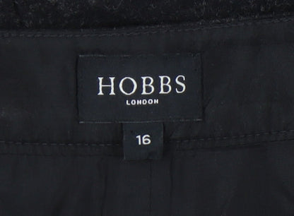 Hobbs Women Black Pencil Skirt - Size 16