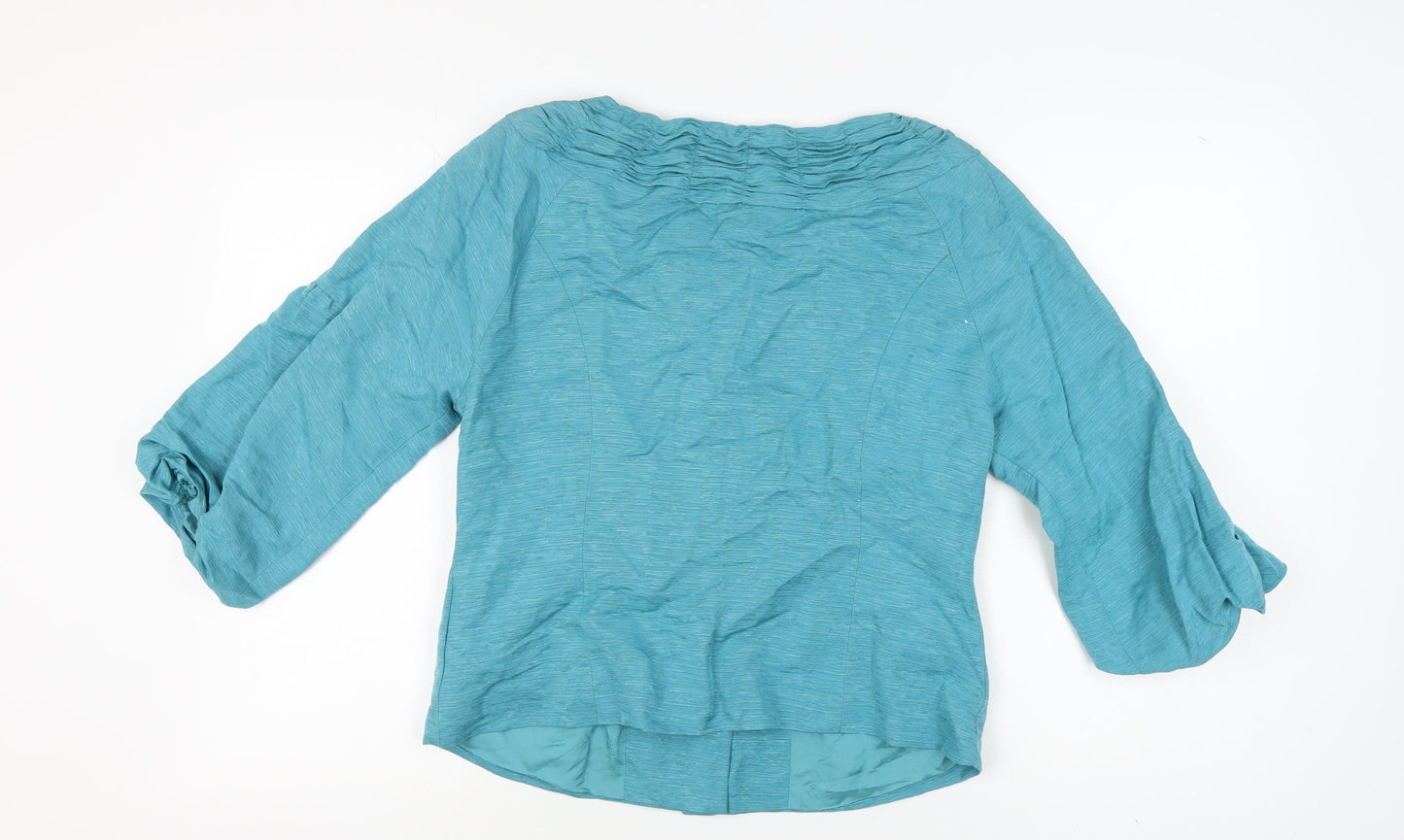 Sharon Young Women's Blue Silk Blazer Size 10