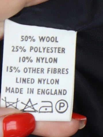 Debenhams Grey Herringbone Blazer Size 12 Women