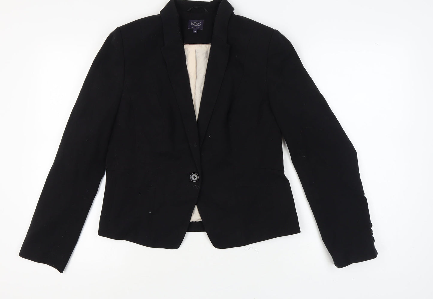 Marks and Spencer Women’s Black Blazer Size 14