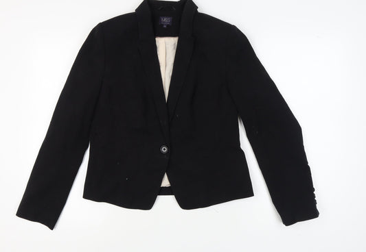 Marks and Spencer Women’s Black Blazer Size 14