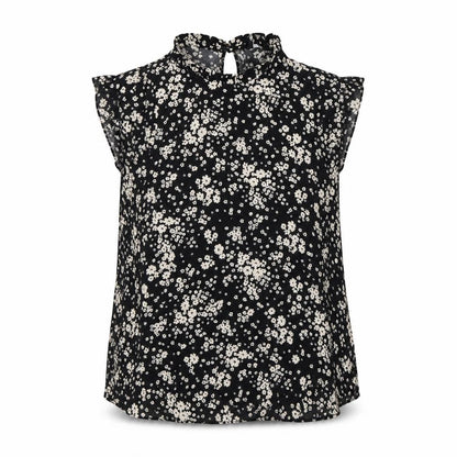Womens UK Size 12 New Look Black Basic Blouse