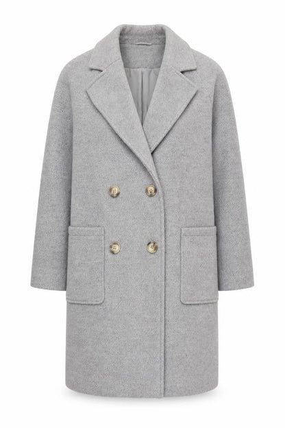 Marks & Spencer Women's Grey Overcoat Size 6