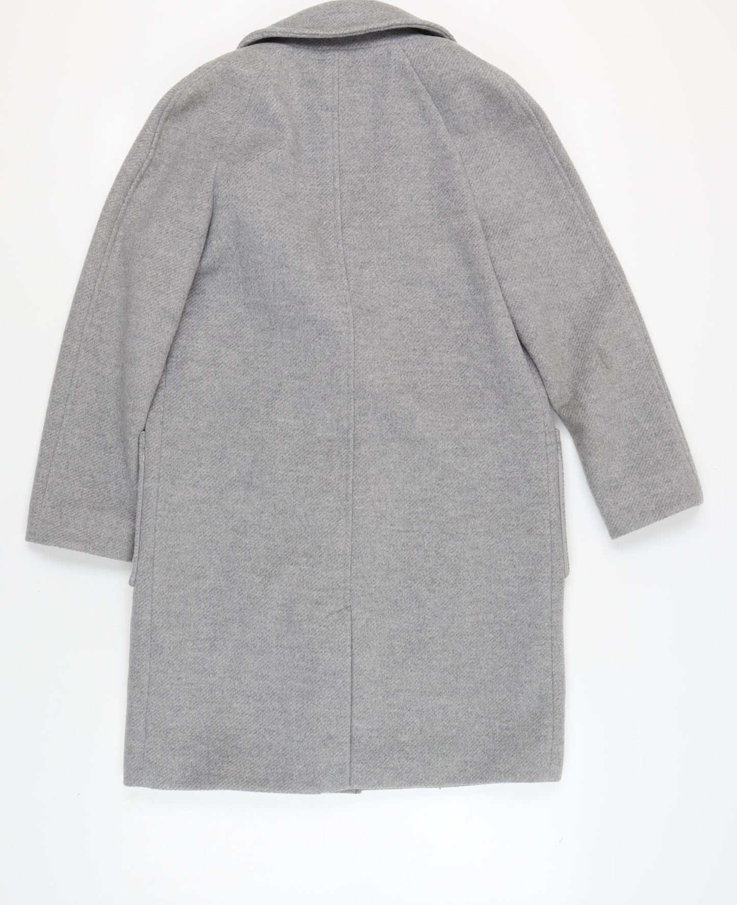 Womens UK Size 6 Marks and Spencer Grey Overcoat