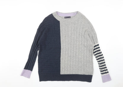 Womens UK Size M Marks and Spencer Grey Pullover Jumper