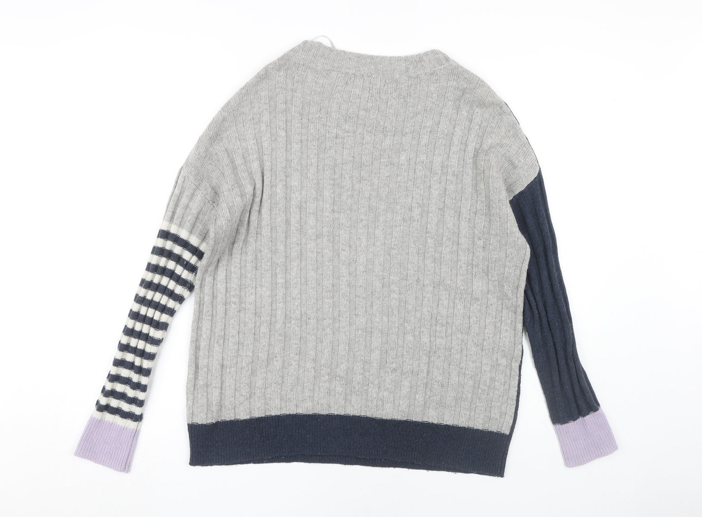 Womens UK Size M Marks and Spencer Grey Pullover Jumper