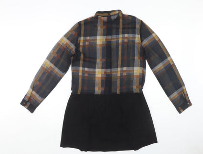 Zara Basic Women's Multicoloured Shift Dress Size 12