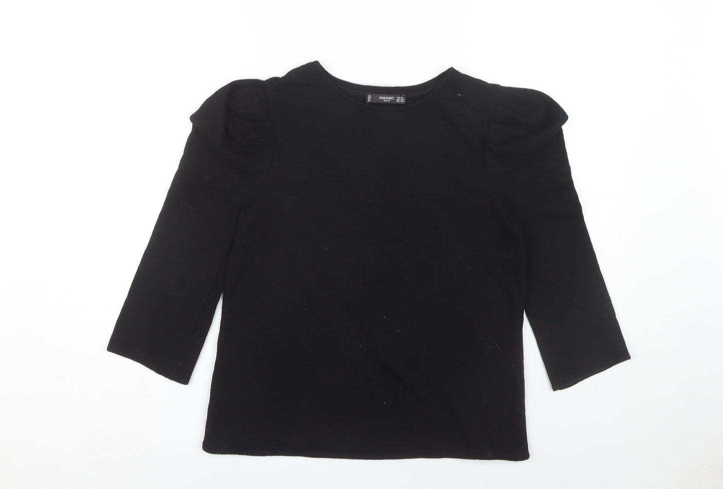 Womens UK Size XS Mango Black Basic