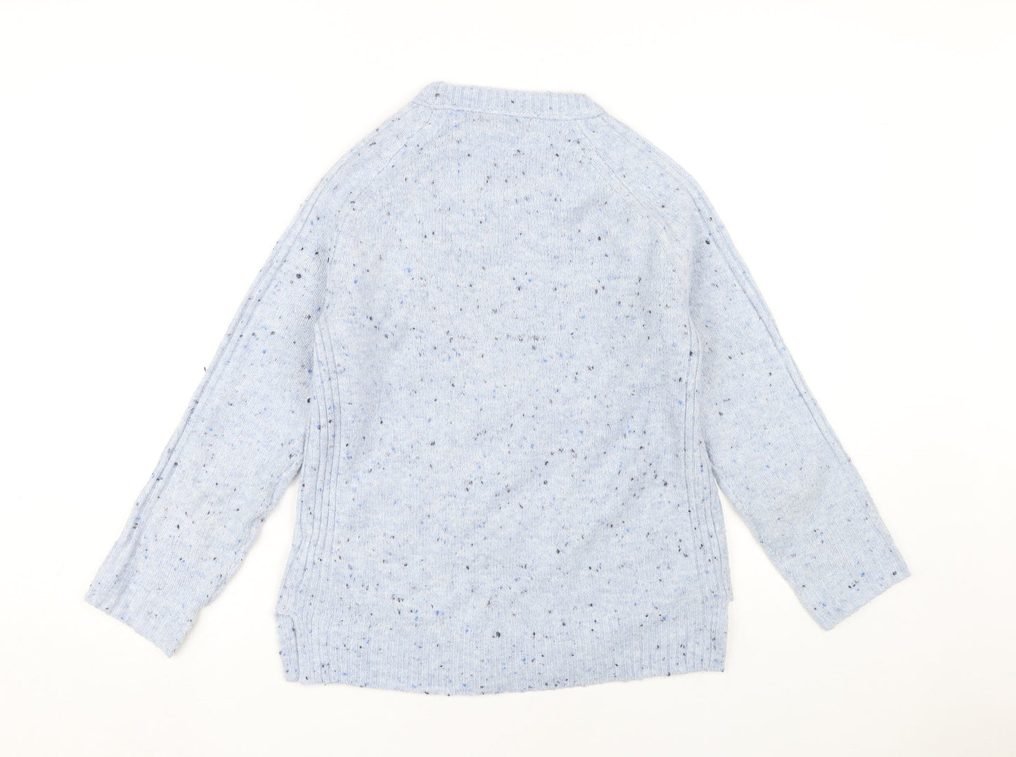 Womens UK Size S Marks and Spencer Blue Pullover Jumper