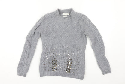 Amphora Women's Grey Pullover Jumper S