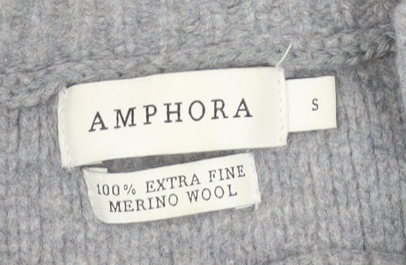 Amphora Women's Grey Pullover Jumper S