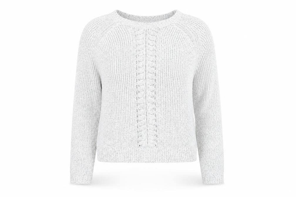 Marks and Spencer Grey Crew Neck Women's Pullover Jumper