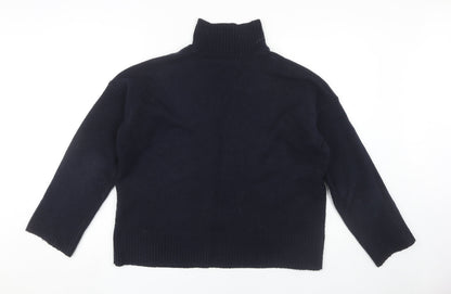 Marks and Spencer Women Blue Pullover Jumper M
