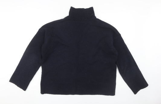 Marks and Spencer Women Blue Pullover Jumper M