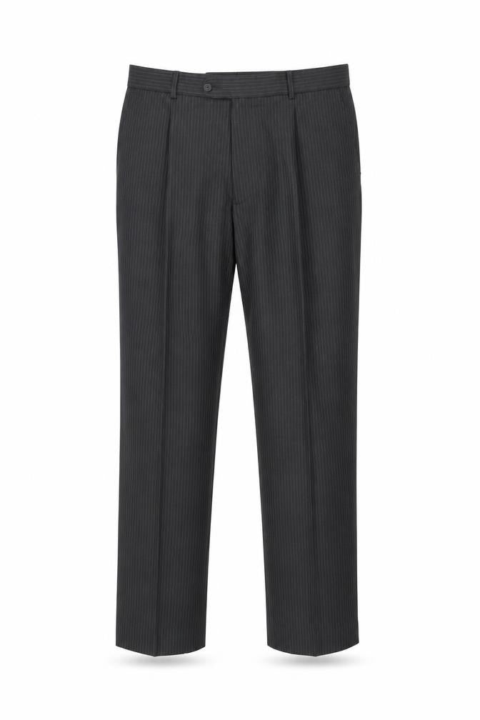 Mens UK Size 38 L Burton  Dress Pants Black Trousers