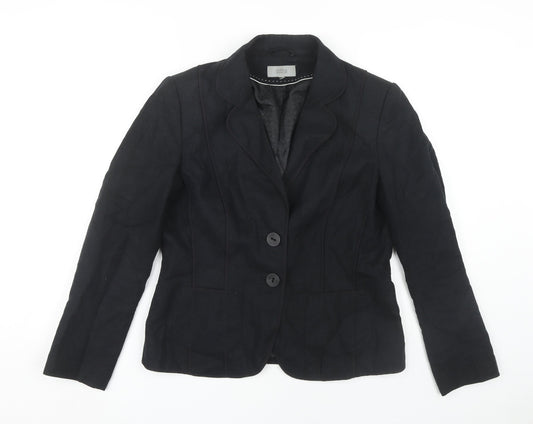 Marks and Spencer Women's Black Blazer Size 14
