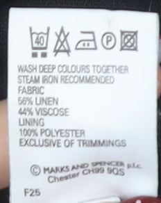 Marks and Spencer Women's Black Blazer Size 14