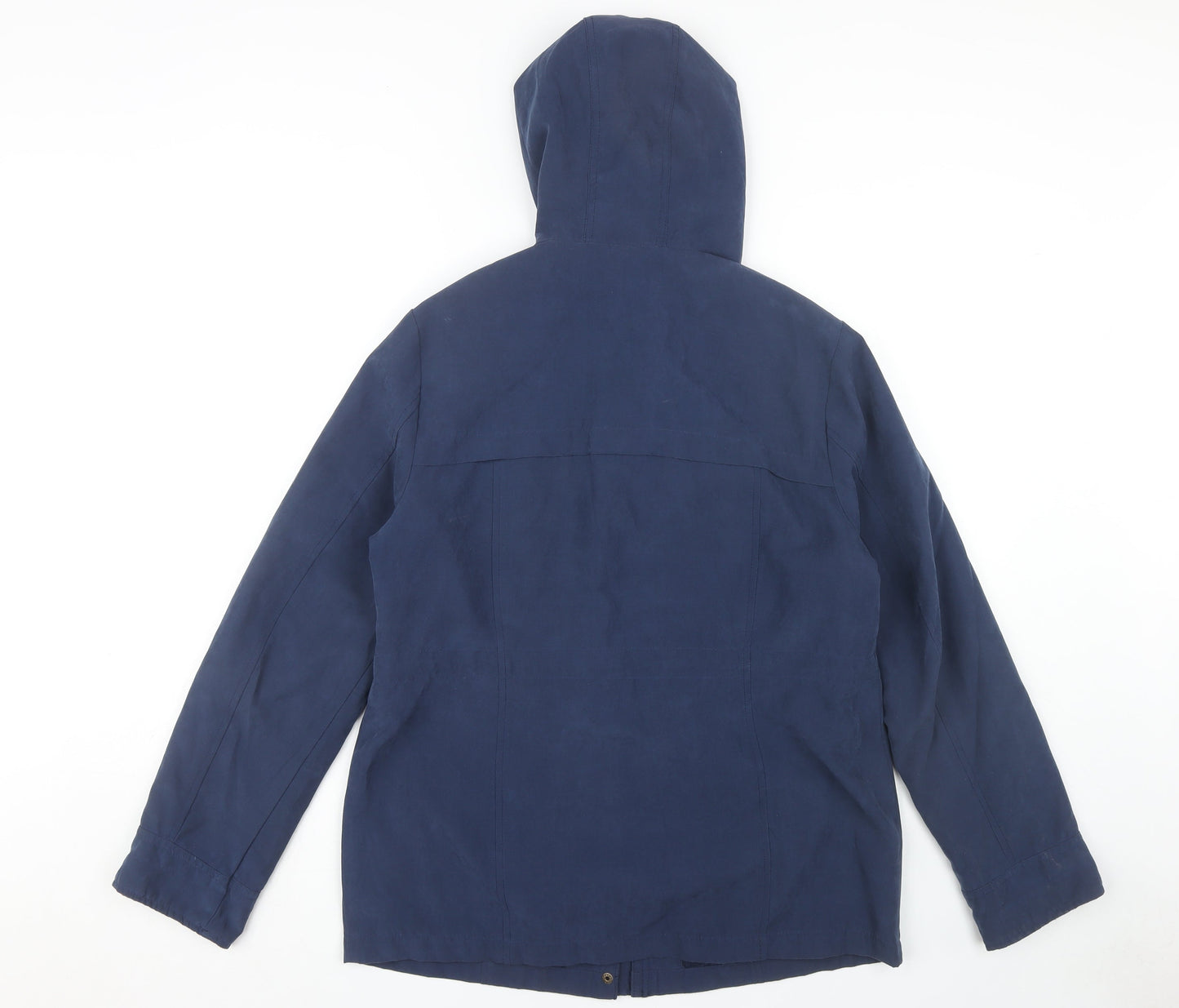 Womens UK Size 14 BHS Blue Parka Coat