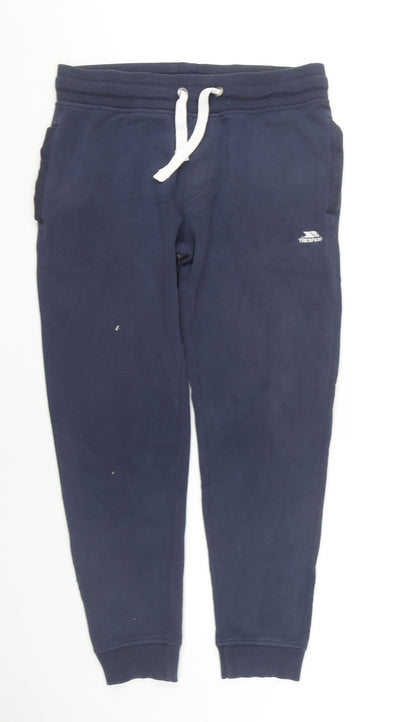 Trespass Men's Blue Joggers - M Elastic Waist