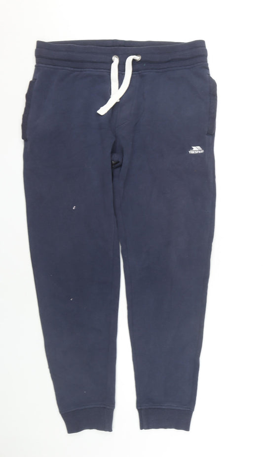 Trespass Men's Blue Joggers - M Elastic Waist