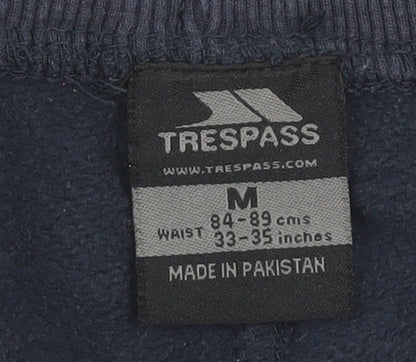 Trespass Men's Blue Joggers - M Elastic Waist