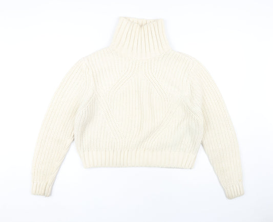 Womens UK Size L H&M Ivory Jumper Jumper