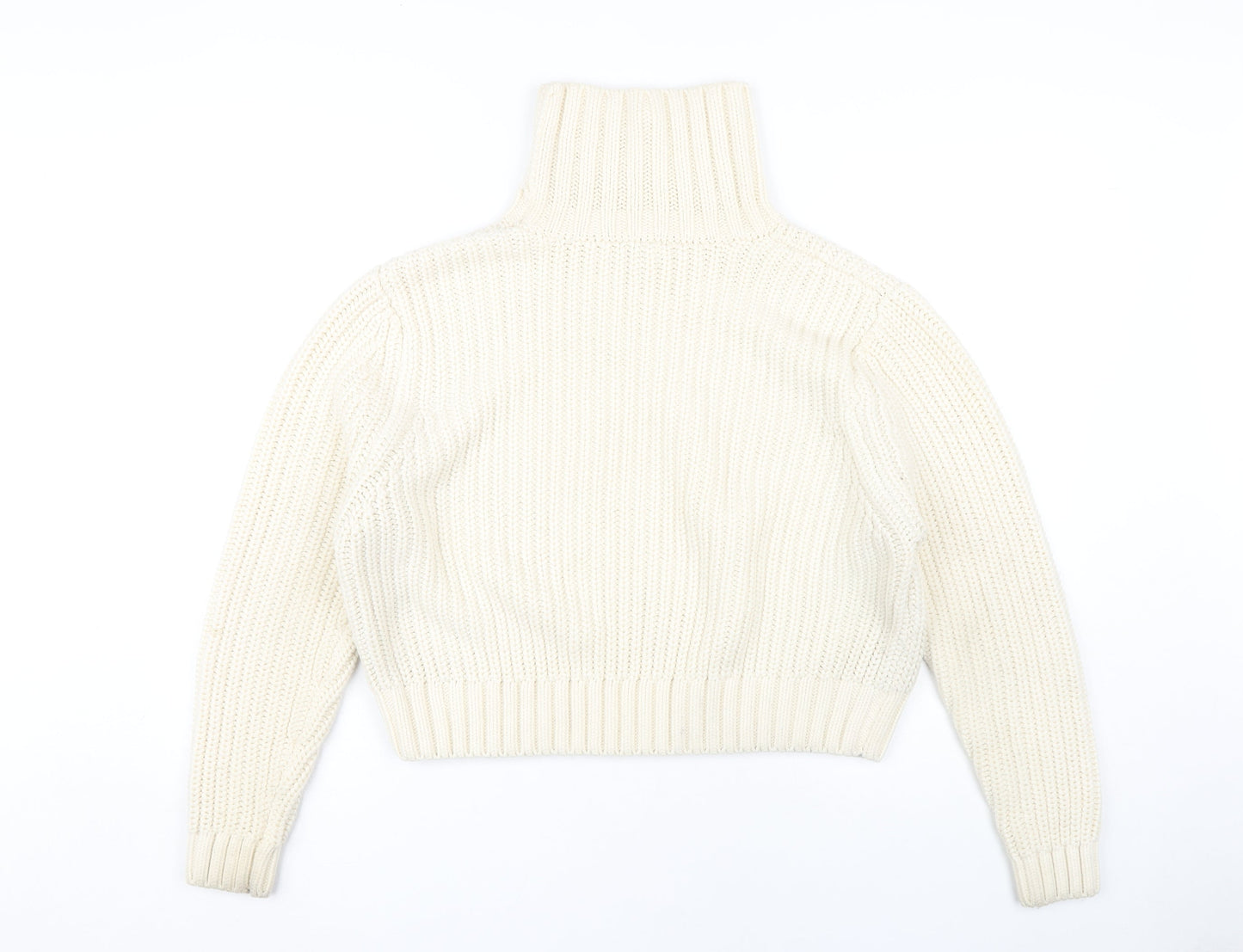 Womens UK Size L H&M Ivory Jumper Jumper