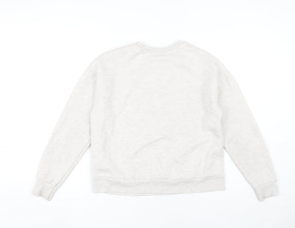 Womens UK Size XS Disney Grey Pullover Sweatshirt