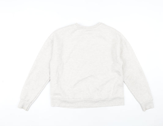 Womens UK Size XS Disney Grey Pullover Sweatshirt