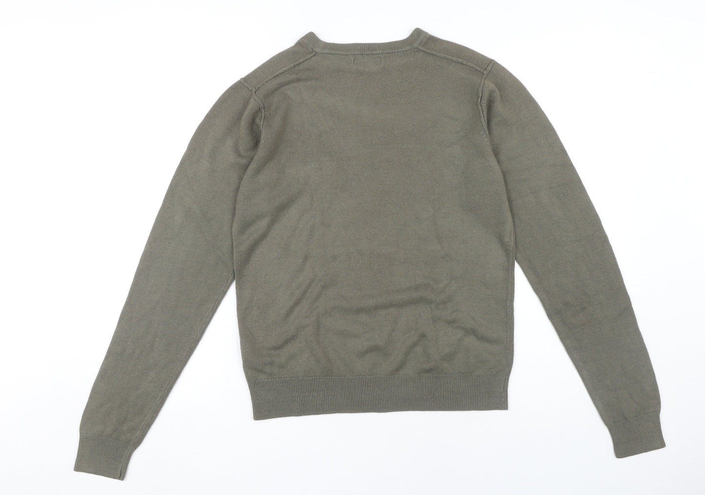 UrbanSpirit Men's Green Pullover Jumper S