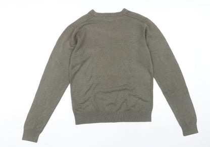 UrbanSpirit Men's Green Pullover Jumper S