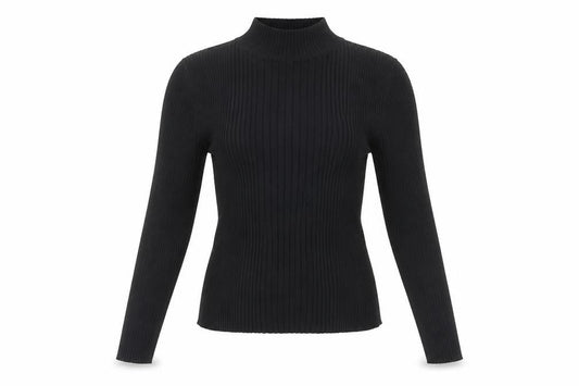 Womens UK Size S Pull&Bear Black Basic Blouse
