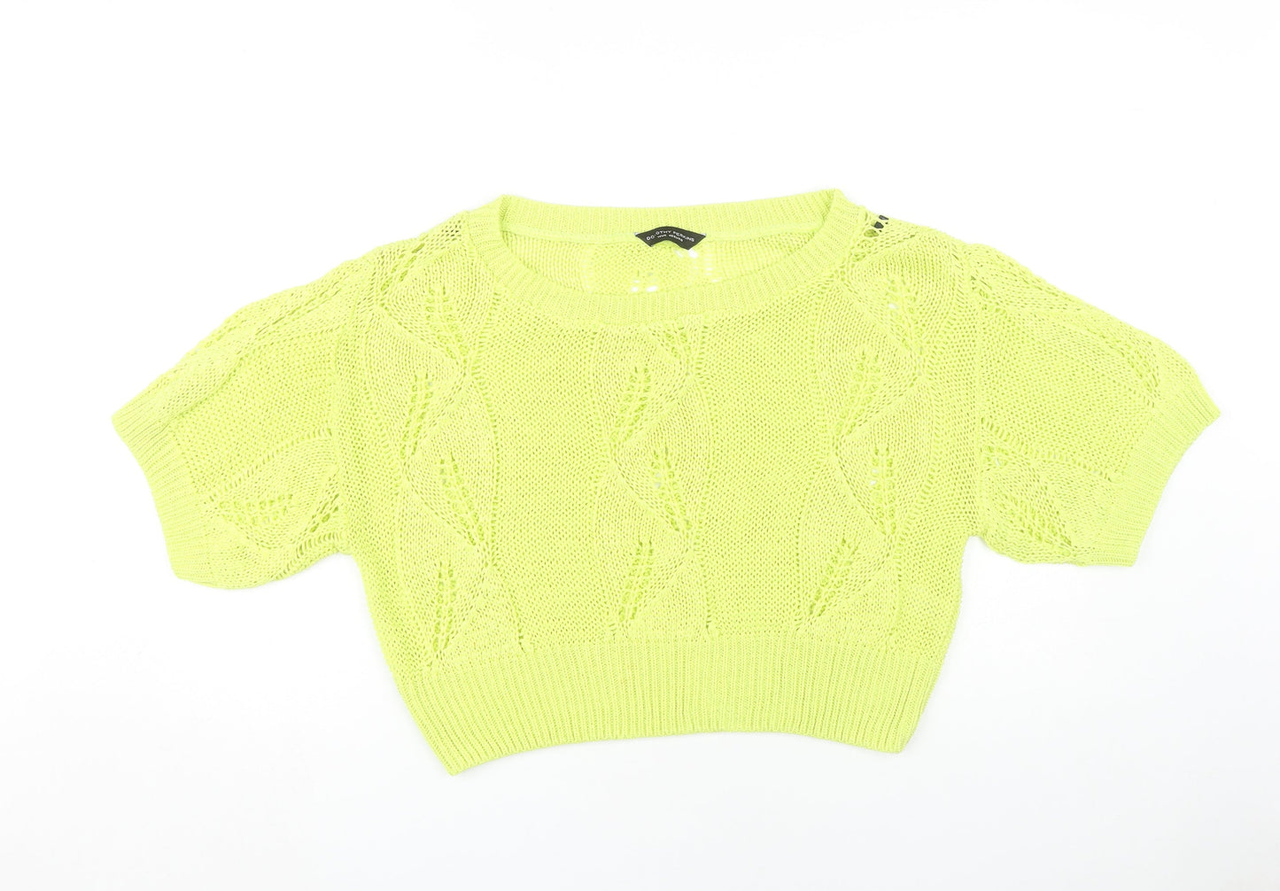 Womens UK Size 14 Dorothy Perkins Yellow Pullover Jumper