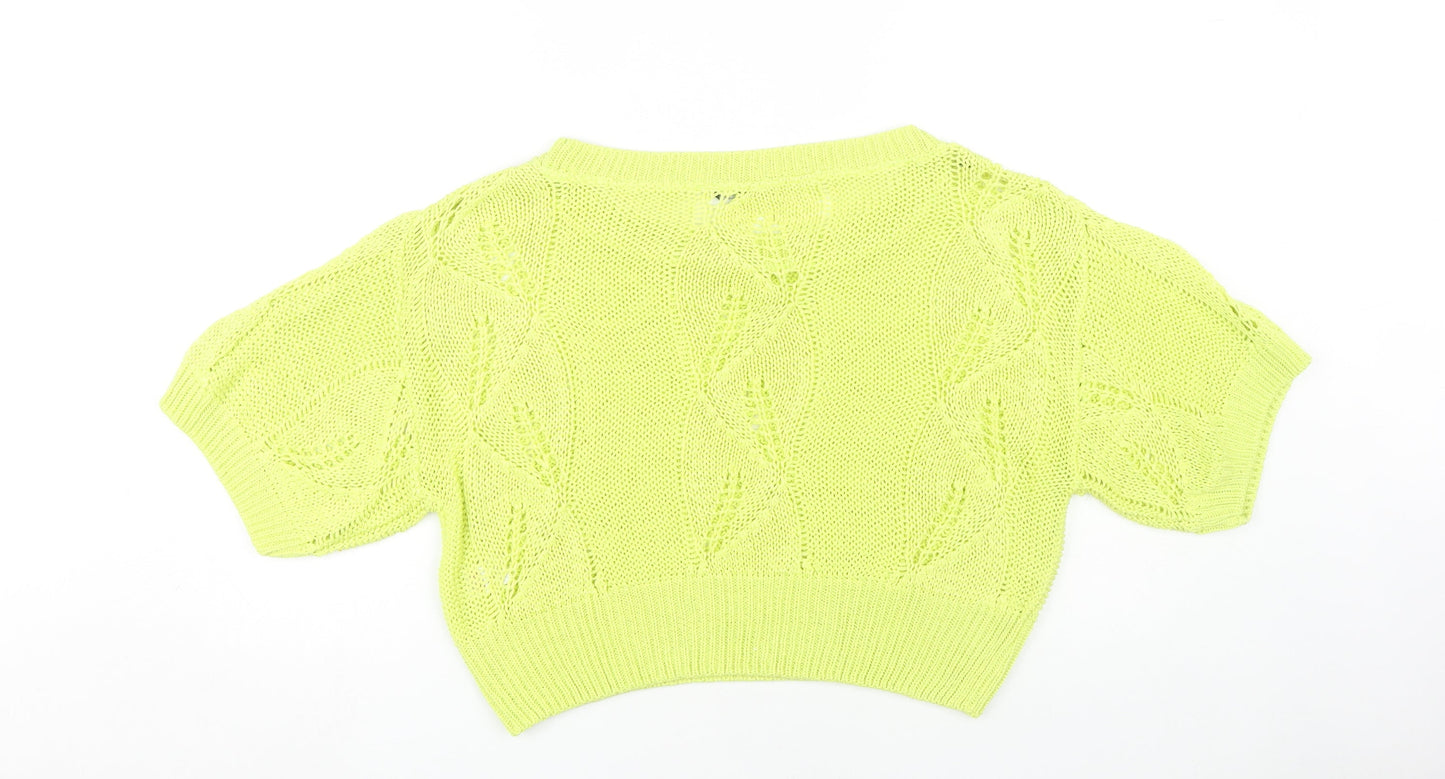 Womens UK Size 14 Dorothy Perkins Yellow Pullover Jumper