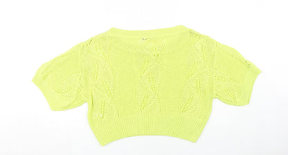 Womens UK Size 14 Dorothy Perkins Yellow Pullover Jumper