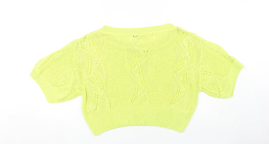 Womens UK Size 14 Dorothy Perkins Yellow Pullover Jumper