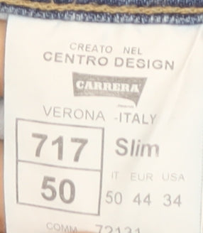 Carrera Men's Blue Slim Fit Jeans - Size 50